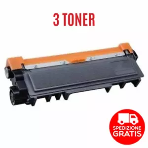 3 Toner Compatibile per BROTHER TN2320 HL-L2300D L2340DW L2360DN DCP L2500D BL - Foto 1 di 1