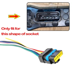 Connettore fanale posteriore cablaggio 6pin per Renault Clio III MK3 2005-2014 - Foto 1 di 8