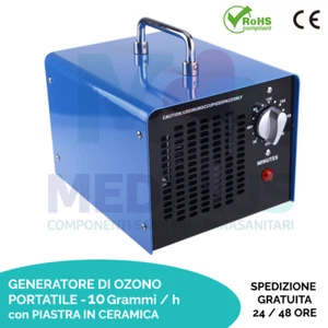 OZONIZZATORE 10.000mg GENERATORE DI OZONO DEPURATORE D'ARIA CE RHOS CASA AUTO - Foto 1 di 8