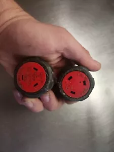 Lotto 2 Tappi Carburante Gas Decespugliatore Erbacce Varie Marche Artigianali - Foto 1 di 4