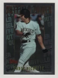1996 Topps Mystery Finest #18 Dante Bichette Colorado Rockies BV$2 Insert - Picture 1 of 1