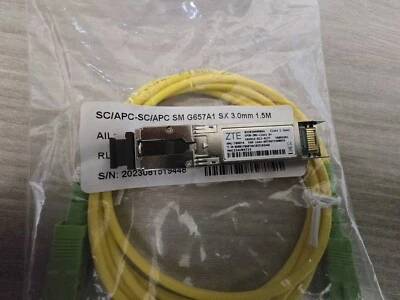 ZTE Modulo Ftth Sfp mini ont Gpon msog22 Tim Hub + executive 2.5 GBs + CAVO OTTI - Immagine 1 di 4