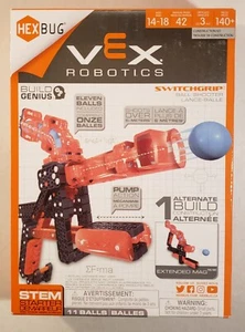 HexBug Vex Robotics Switchgrip Ball Shooter New Sealed 140+ Pieces Stem Starter - Imagen 1 de 4