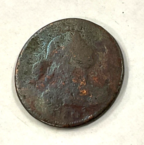 1803 Draped Bust Large Cent AG details Cover