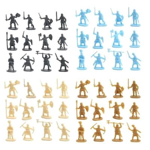 200x Ancient Soldier Figures Toy Swordman Dioramas Layout 1:72 scale models - Picture 1 of 13