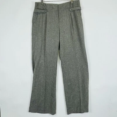 Vivienne Tam сплетенный нейтральный пятна платье карьера прямые штанины брюки женщин 12 - Изображение 1 из 4