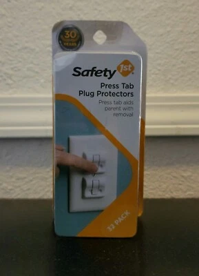 Safety 1st Press Tab Plug Protectors Outlet Protector (32 pk) - image 1 of 2