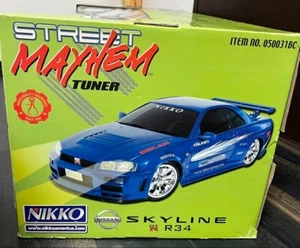 USED Unused SKYLINE GT-R R34 radio controlled car 1/5 scale Skyline - Picture 1 of 20