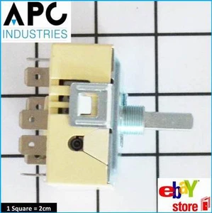 GENUINE SIMPSON WESTINGHOUSE COOKTOP SWITCH INFINITE CONTROL PART # 0534777597K - Bild 1 von 4