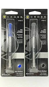 MINEN FÜR CROSS SLIM CLICK oder SPIRE STIFTE (GEL oder KUGELSCHREIBER) - Bild 1 von 10