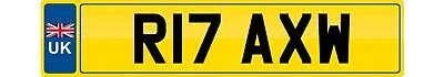 RITA Private number plate cherished registration R17 AXW personal car reg - Image 1 of 4