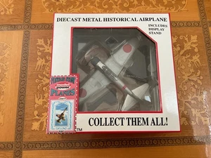 Postage Stamp Planes NO. 5343 Mitsubishi A6M2B Diecast Plane - Silver - Picture 1 of 7