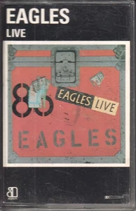 Eagles Eagles Live cassette Germany Asylum 1980 cassette black shell with silver - Picture 1 of 2