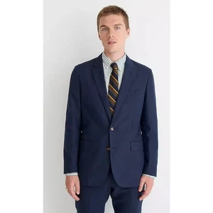 NUEVO CON ETIQUETAS J. Traje Chaqueta Crew Para Hombre Ludlow Calce Ajustado No Estructurado Algodón Lino Talla 40R - Imagen 1 de 13
