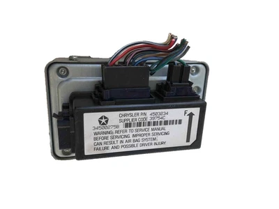 Chrysler Lebaron SRS 1991 módulo de control de sensor chasis caja cerebral P/N 39754C Foto 1 de 4