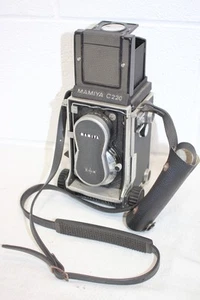 Cámara TLR PROFESIONAL MAMIYA C220 LENTE 105mm Velocidades de obturación más altas bien, ¡LEER!! - Imagen 1 de 23