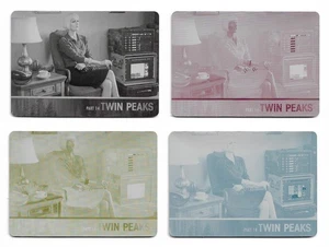 Twin Peaks The Log Lady Chronicles 2018 Twin Peaks Printing Plate Set L40 - Picture 1 of 11