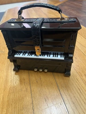 RARE ART TO WEAR Exquisite Piano Top Handle Bag With Tags Doesn't Come With Box - Image 1 of 4