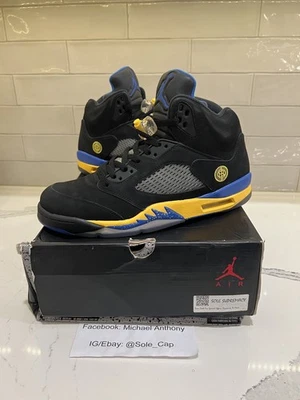 尺码 10.5 - Air Jordan 5 复古上海申奥全 100% 正品 — 第 1/4 张图片