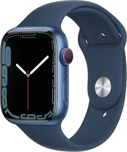 Apple Watch Series 7 - Aluminium - 45MM - Blue - LTE - A2478 - Picture 1 of 10