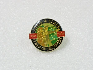 Lewis and Clark 1804-2004 Corners of Discovery Hut Anstecknadel - Bild 1 von 2