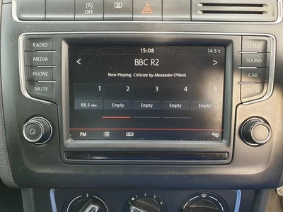 VW Polo MK5 Multimedia Stereo Display Screen & Switches 2014 - 2017 6C0919603 - Image 1 of 4