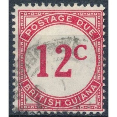 Postage Due: 12c - British Guiana 1940 - FH - SG D4 - Image 1 of 2