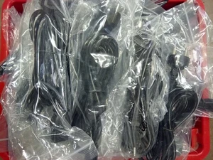 15 x Power Leads For Monitor PC Kettle C13 Cable EU 2 PIN C13 Euro Plug 1.8m - Afbeelding 1 van 5