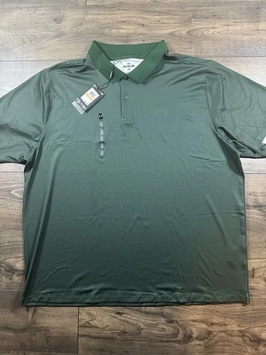 Polo Under Armour Hombre UA Matchplay Estampado Manga Corta XXXXL Verde 1377377 Foto 1 de 4