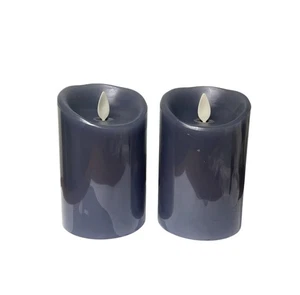 Set Luminara flammenlose 4,75" Säulen lila - ohne Fernbedienung - Bild 1 von 6