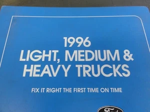 Ford 1996 camiones ligeros de servicio mediano y pesado diagramas de cableado manual - Imagen 1 de 12