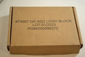 Marchon Eyewear Dragon Logo Block (Black & White) #74907 - Picture 1 of 4