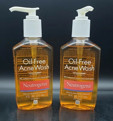 Neutrogena Oil Free Acne Wash (Lot of 2) - Image 1 of 4