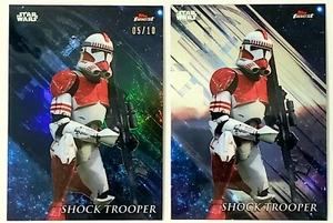 🔥2018 Star Wars Finest Clone Shock Trooper #86 Base & Black Parallel /10 RARE🔥 - Bild 1 von 4