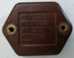 2 nF 1200 V Vintage Mica transmitting Capacitor Cornell-Dubilier 2 nanofarad - Picture 1 of 2
