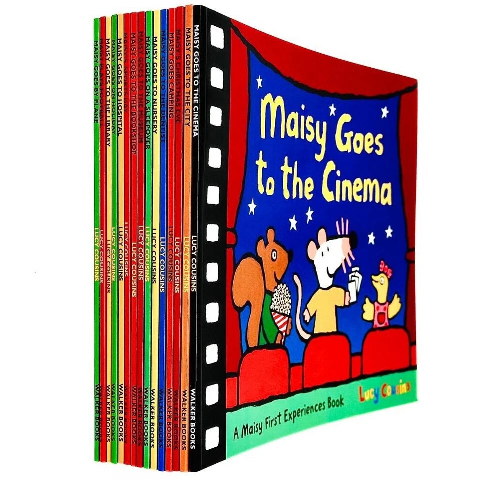 Maisy Mouse First Experience 15 Books Pack Collection Set by Lucy Cousins Museum - Image 1 of 1