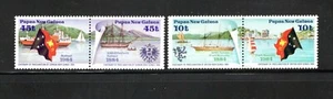 Papúa Nueva Guinea 1984 PROCLAMACIÓN PORT MORESBY SG 487-90 SC 608-09 MNH - Imagen 1 de 1