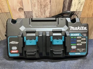 Makita DC40RB 40V Max XGT Dual Port Rapid Optimum Charger from Japan No Box New - Picture 1 of 5