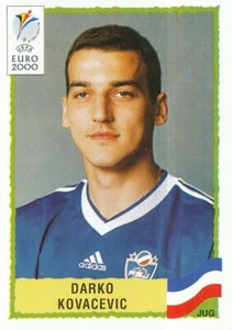 231 DARKO KOVACEVIC # YUGOSLAVIA JUGOSLAVIJA PANINI EURO 2000 STICKER - Picture 1 of 2