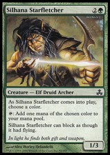 Magic the Gathering MTG Silhana Starfletcher (95) Guildpact   LP