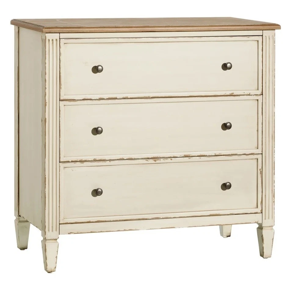 MOBILE COMO' CASSETTIERA BEIGE FRANCESE PROVENZALE SHABBY CHIC Etnicoutlet - Immagine 1 di 1