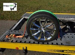 4Stk Radsicherung, Autotransportgurt, Car-Lashing, Zurrgurt Autotransport - Bild 1 von 1
