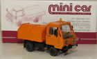 Minicar MCZ 58110 Modellcar Zenker • Multicar 25 Müllbehälter Leipzig • DDR 1:87