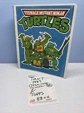 1989 O-Pee-Chee, &Topps Teenage Mutant Ninja Turtles, Complete 2 Set of 88 cards