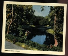 Tobacco Card, Ching, AROUND ABOUT IN JERSEY, 1st, 1963, Waterworks Valley, #9