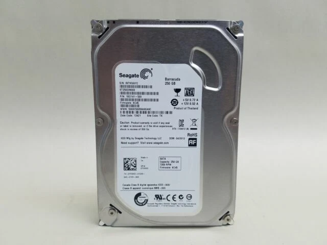 Seagate Barracuda 250GB 7.2K SATA 16MB Hard Drive (ST250DM000)