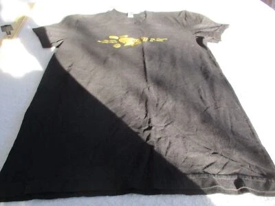 American Apparel black gold whale t shirt sz m - Image 1 of 4