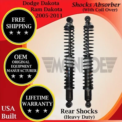Amortiguador trasero Monroe OEM con bobina para Dodge Dakota/RAM Dakota HD 2005-2011 10 años de guerra Foto 1 de 4