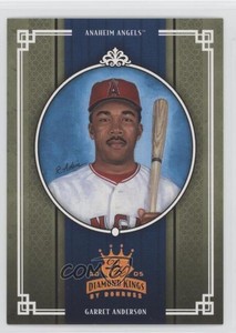 2005 Donruss Diamond Kings Bronze /100 Garret Anderson #1