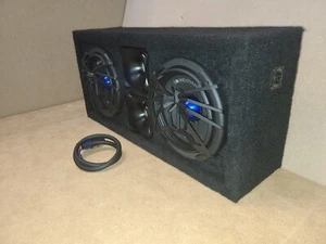Soundstream 8" Midrange SMS.804 & TPTD250X Tweeters 600W Chuchero Box - Picture 1 of 4